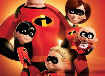 Pixar, The Incredibles, domino mask, Elastigirl - related desktop wallpaper