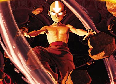 cartoons, Avatar: The Last Airbender, Aang - desktop wallpaper