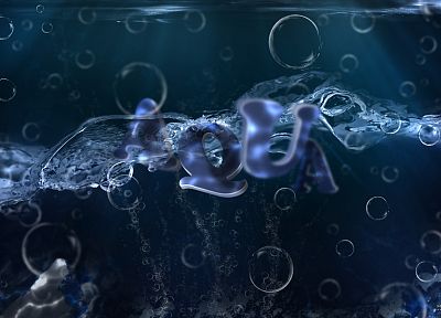 water, abstract - desktop wallpaper