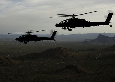 aircraft, apache, military, helicopters, vehicles, AH-64 Apache - related desktop wallpaper