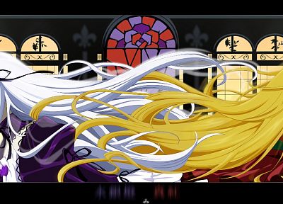 Rozen Maiden, Shinku, Suigintou - desktop wallpaper