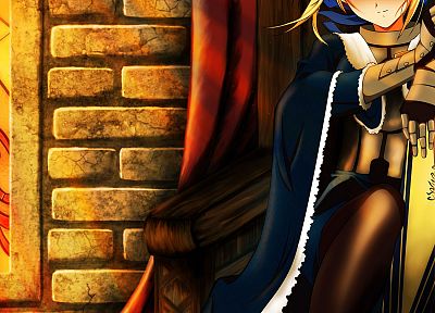 Fate/Stay Night, Saber, Fate series - duplicate desktop wallpaper