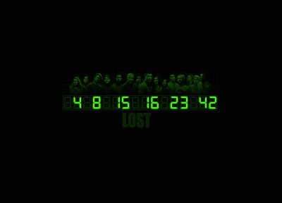 Lost (TV Series), numbers - random desktop wallpaper