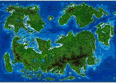 maps - random desktop wallpaper