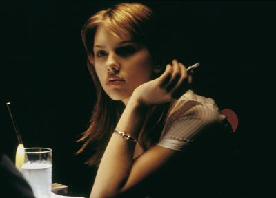 Scarlett Johansson, actress, Lost in Translation, girls smoking - duplicate desktop wallpaper