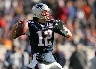NFL, Tom Brady, New England Patriots - random desktop wallpaper