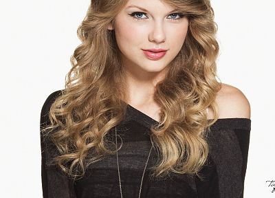 blondes, women, music, Taylor Swift, models, celebrity, singers, white background - related desktop wallpaper
