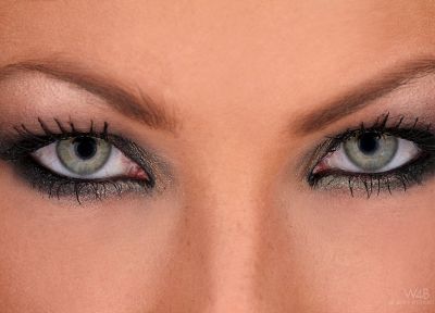 women, eyes - desktop wallpaper