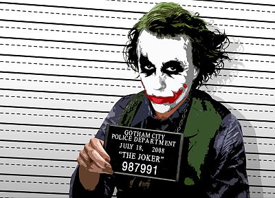 Batman, The Joker, police lineup, The Dark Knight - related desktop wallpaper