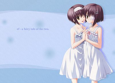 short hair, Ef - A Tale Of Memories, anime girls - related desktop wallpaper