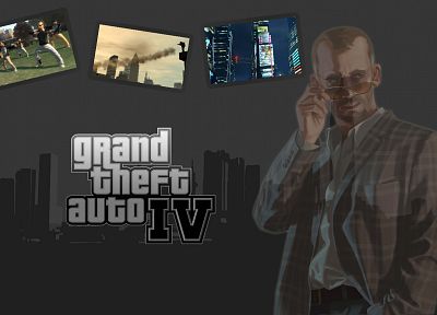 video games, Grand Theft Auto, GTA IV - duplicate desktop wallpaper
