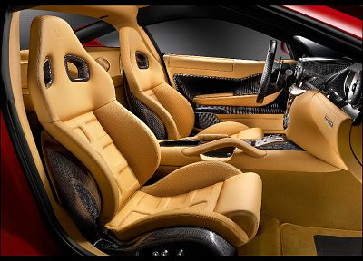 cars, vehicles, car interiors, Ferrari 599 GTB Fiorano - random desktop wallpaper