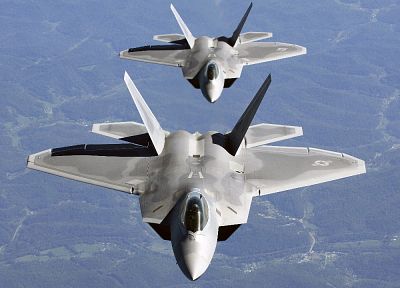 aircraft, military, F-22 Raptor, vehicles - desktop wallpaper