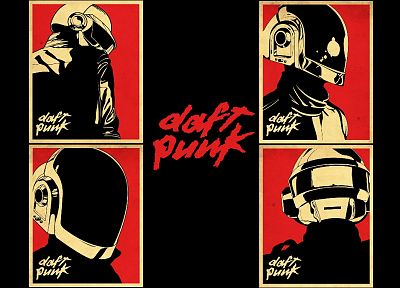 music, Daft Punk - duplicate desktop wallpaper
