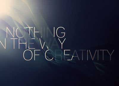 abstract, typography, slogan, creativity - desktop wallpaper