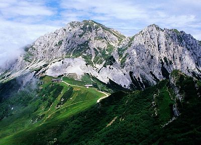 mountains, landscapes, nature, Alps - desktop wallpaper