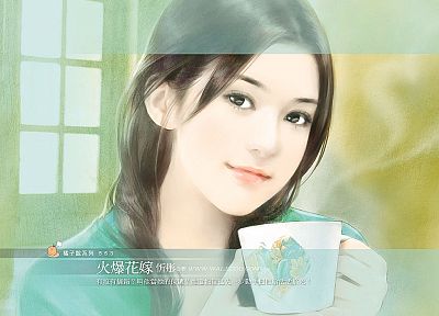 women, paintings, Chinese - random desktop wallpaper