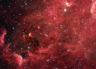 outer space, stars, nebulae - desktop wallpaper