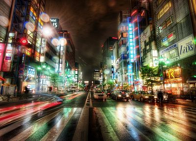 Tokyo, HDR photography, Roppongi - random desktop wallpaper