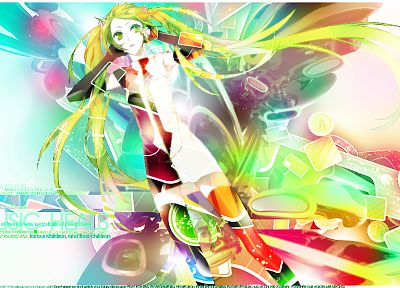 Vocaloid, Hatsune Miku, Miwa Shirow, anime girls - related desktop wallpaper