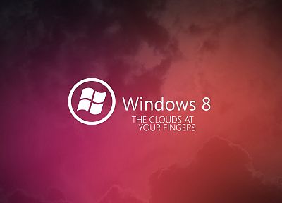 clouds, Microsoft, operating systems, Windows 8, Microsoft Windows, windows - desktop wallpaper