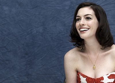 women, Anne Hathaway, actress, celebrity - random desktop wallpaper