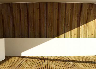 minimalistic, wood, room, design - desktop wallpaper