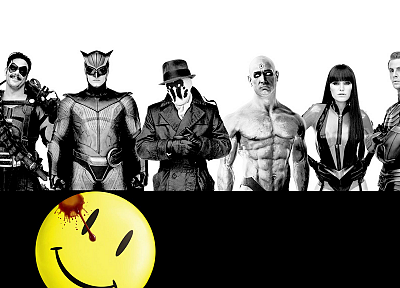 Watchmen, Rorschach, Silk Spectre, The Comedian, Nite Owl, Ozymandias, Dr. Manhattan - related desktop wallpaper