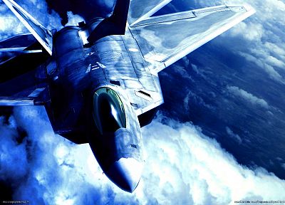 video games, aircraft, F-22 Raptor - random desktop wallpaper