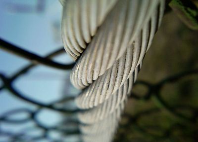 fences, chain link fence, ropes - related desktop wallpaper