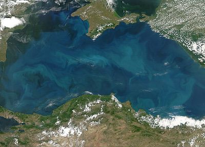 Earth, Black Sea - desktop wallpaper