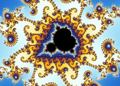 fractals, mandelbrot - duplicate desktop wallpaper