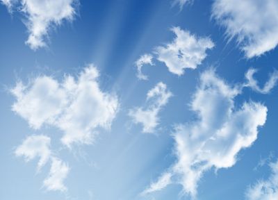 clouds, sunlight, skyscapes - duplicate desktop wallpaper