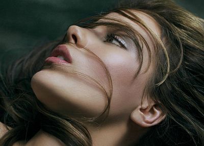 women, Kate Beckinsale, faces - duplicate desktop wallpaper