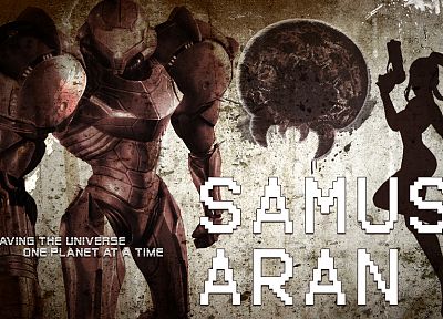 Samus Aran - duplicate desktop wallpaper
