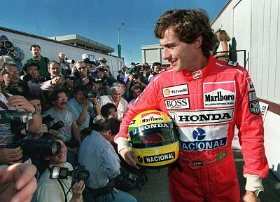 Formula One, Ayrton Senna - duplicate desktop wallpaper