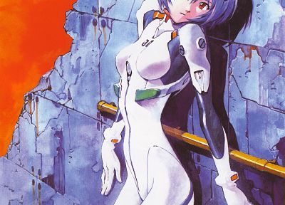 Ayanami Rei, Neon Genesis Evangelion - related desktop wallpaper