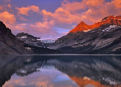 dawn, Alberta, bows, Banff National Park, National Park - duplicate desktop wallpaper