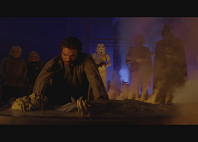 Star Wars, Darth Vader, Boba Fett, screenshots, Han Solo, Lando Calrissian - random desktop wallpaper