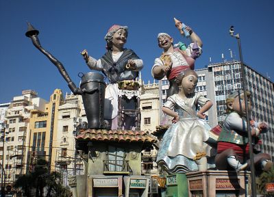 sculptures, Spain, statues, artwork - related desktop wallpaper