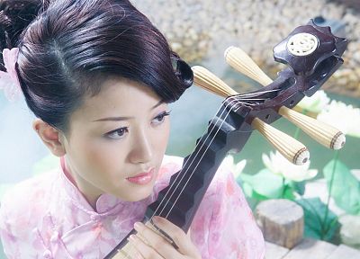 music, China, Chinese, Asians, instruments, PIPA - related desktop wallpaper