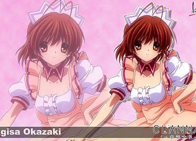 maids, Clannad After Story, Okazaki Nagisa - random desktop wallpaper