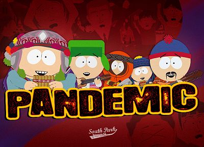 South Park, instruments, Eric Cartman, Stan Marsh, peruvian, Kenny McCormick, Kyle Broflovski - random desktop wallpaper