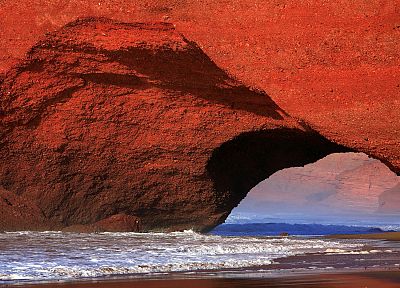 red, Morocco - desktop wallpaper
