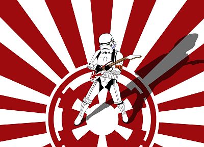 stormtroopers, guitars - desktop wallpaper