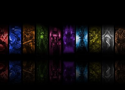 mage, World of Warcraft, priest, paladin, Rogue, Druid, warriors, death knight, shaman - related desktop wallpaper