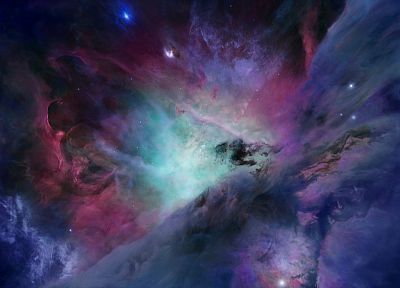outer space, nebulae, Orion - duplicate desktop wallpaper