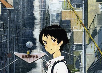 bicycles, The Girl Who Leapt Through Time, Konno Makoto, Chiaki Mamiya - random desktop wallpaper