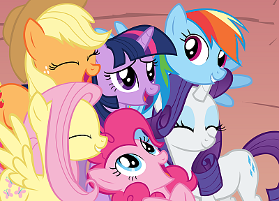 My Little Pony, Fluttershy, ponies, Rainbow Dash, Twilight Sparkle, Rarity, Pinkie Pie, Applejack, My Little Pony: Friendship is Magic - random desktop wallpaper