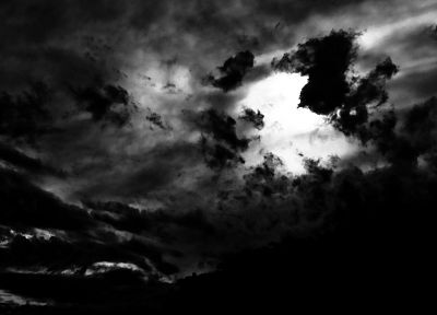 grayscale, skyscapes - related desktop wallpaper